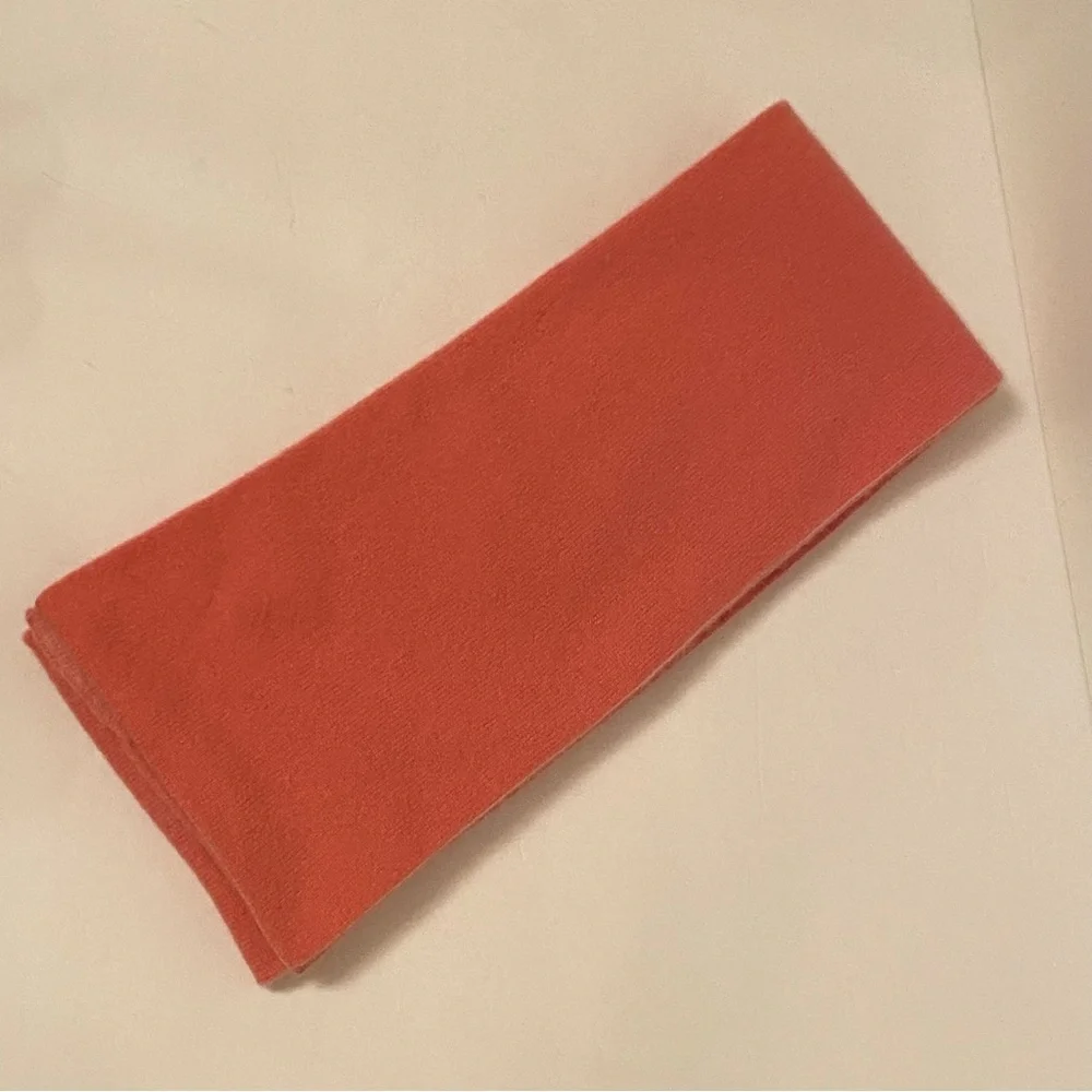 TALBOTS SCARF PINK DOUBLE SIDED CASHMERE LONG RECTANGLE ACCESSORY 2 COLOR